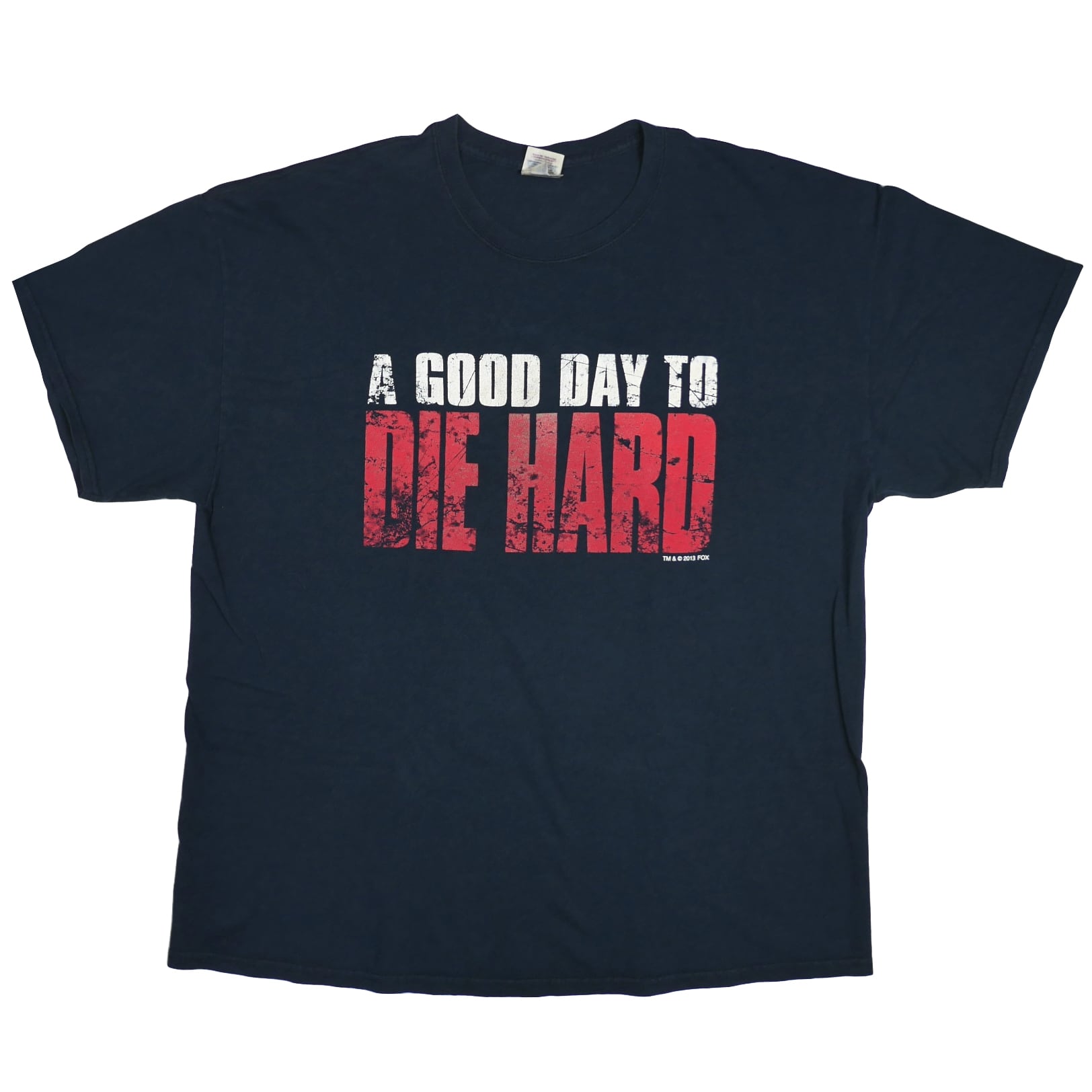 USED【XL】Movie A Good Day to Die Hard ダイハード・ラストデイ Tee / GILDAN ©️2013