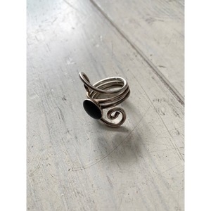 stone design silver ring