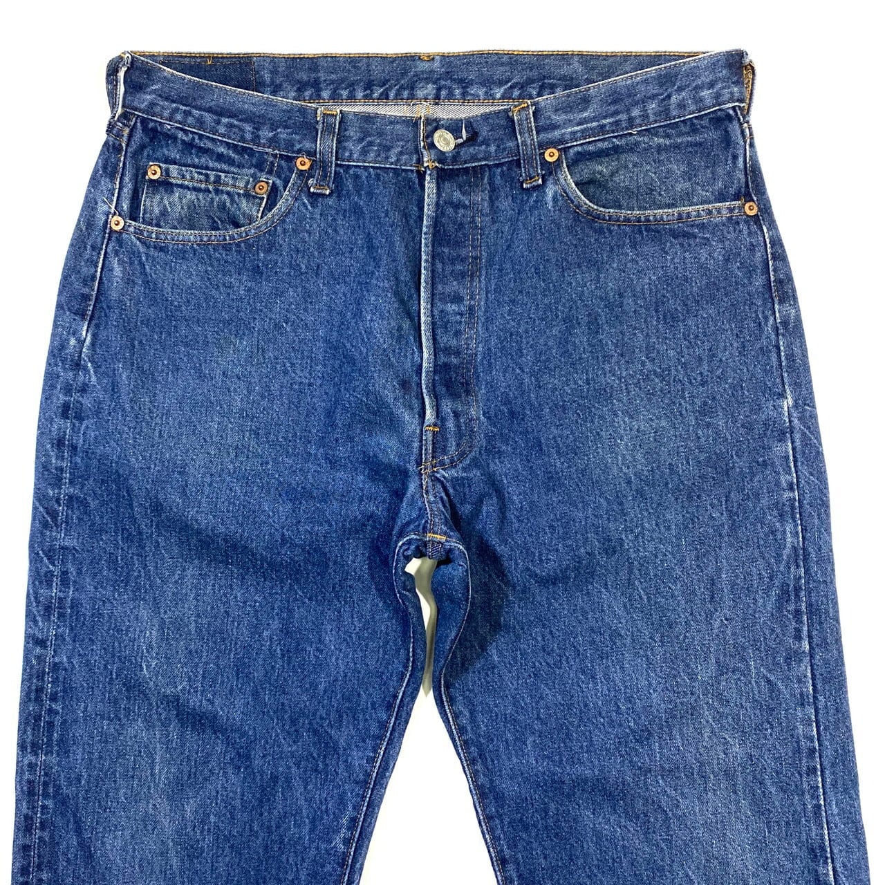 Levi’s 501 デニムパンツ 80年代 黒カンヌキ ダメージデニム 内シン