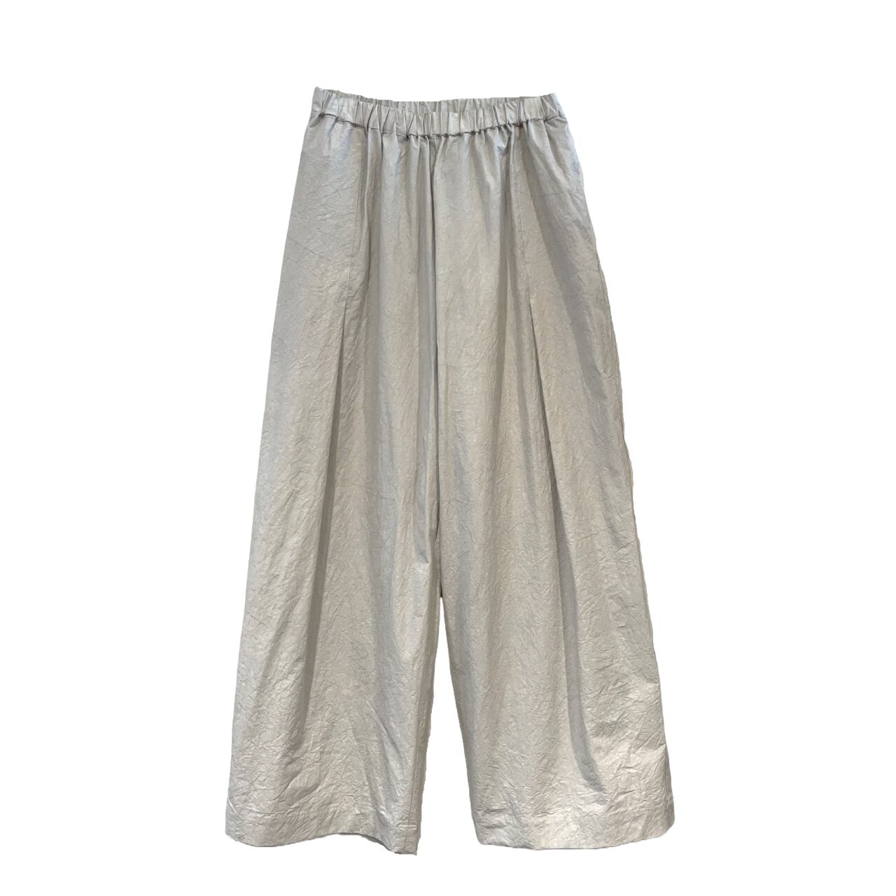 ムラ染めタイプライターワイドパンツ【250-6148】