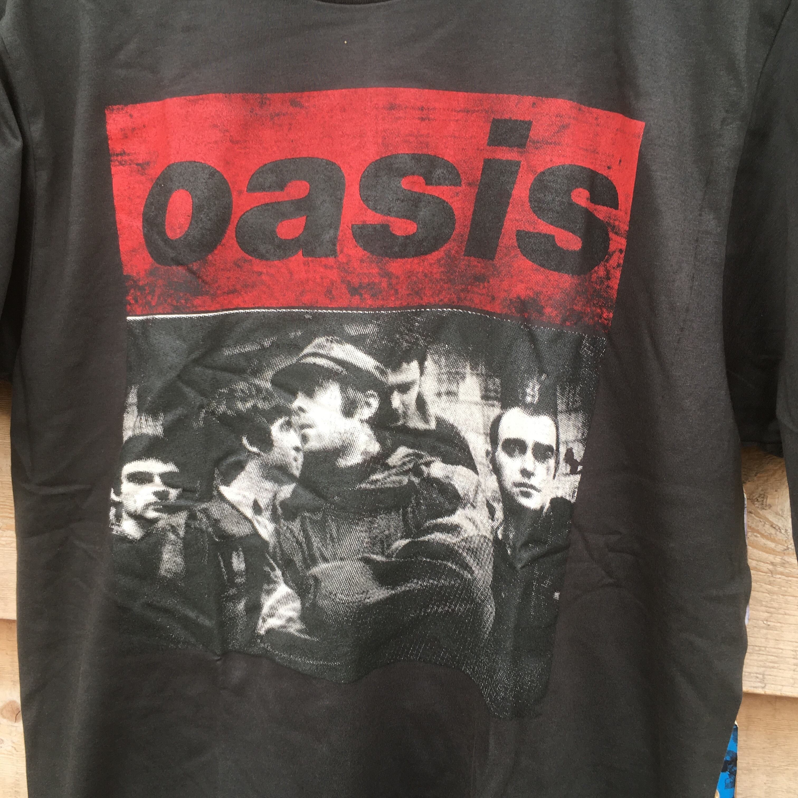 オアシス　oasis L バンドTシャツ　ロックTシャツ