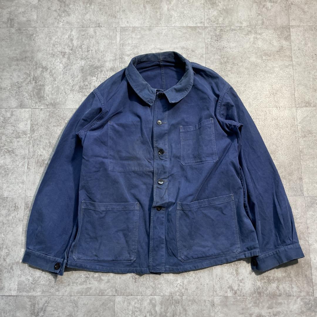 50s フランス軍 モールスキンの肌触り フレンチワークジャケット | ib2