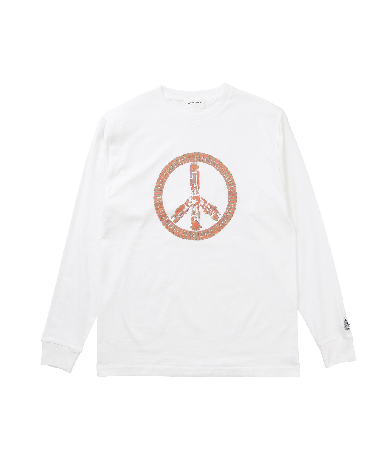 IN THE NAME OF PEACE PRINT LONG SLEEVE［HSC016］
