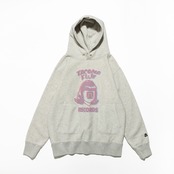 TACOMA FUJI RECORDS LOGO HOODIE OATMEAL