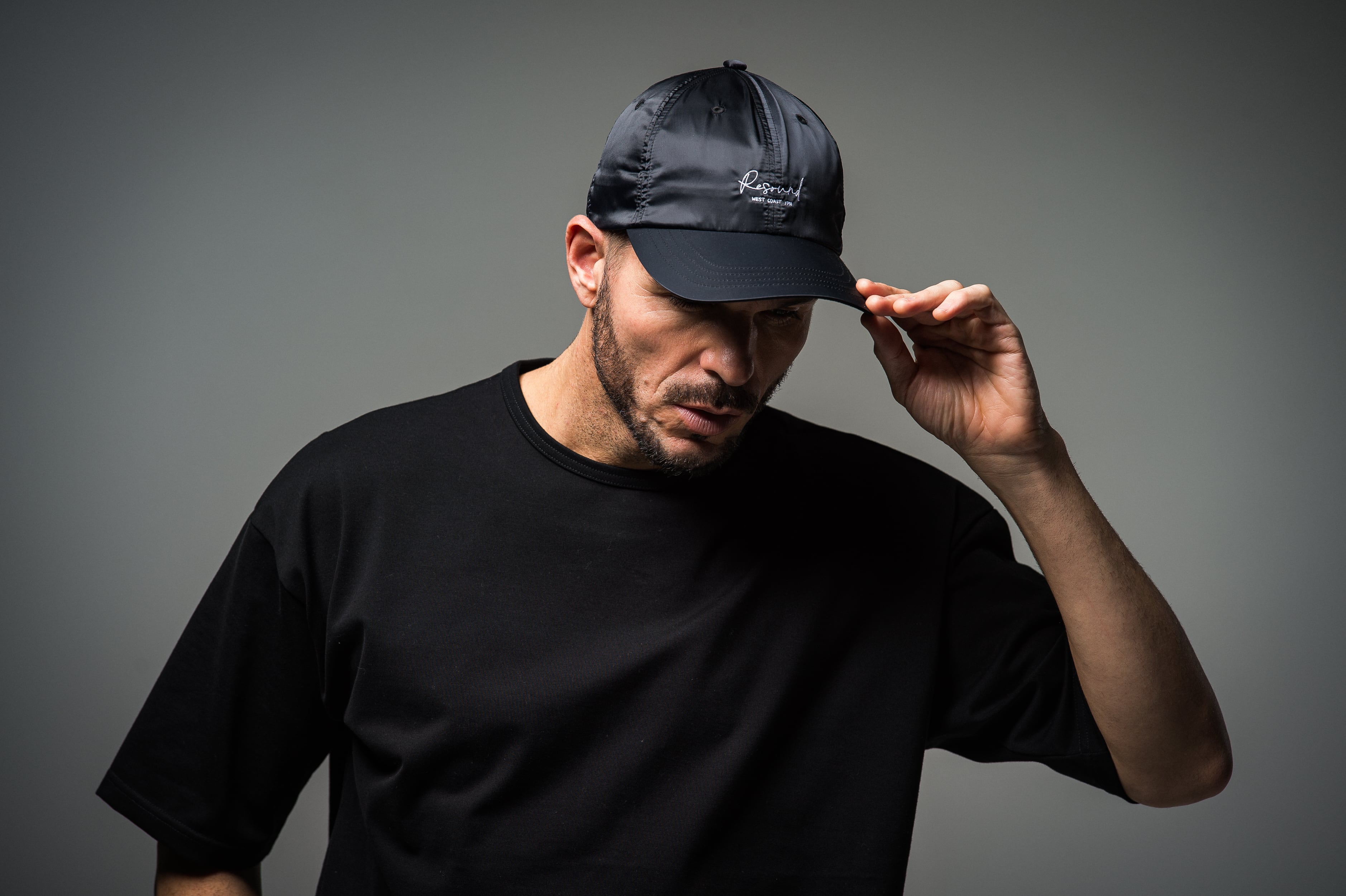 RESOUND CLOTHING / satin low cap / キャップ