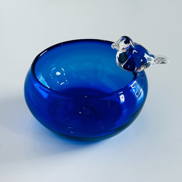 ことり小鉢　ブルー
