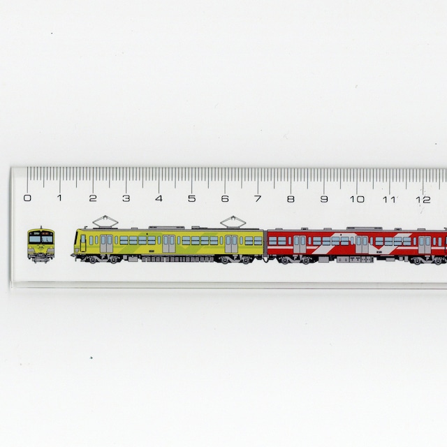 ［流鉄］オムライス電車　定規（30cm）