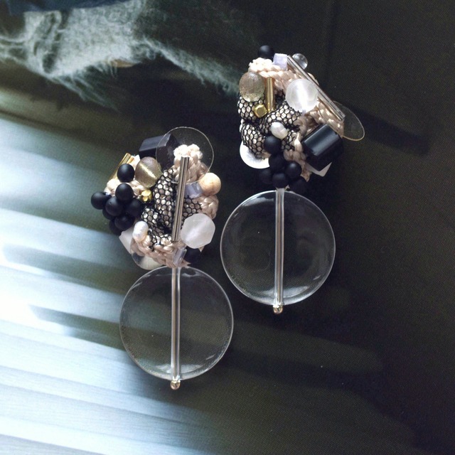 mineral  earring