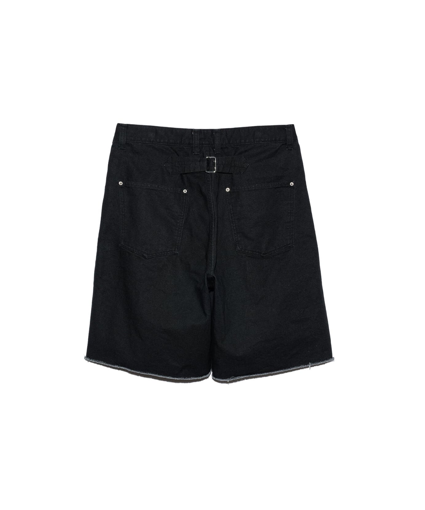 UNUSED / UW1191 DOUBLE KNEE DUCK SHORTS (BLACK) | AfterSchool