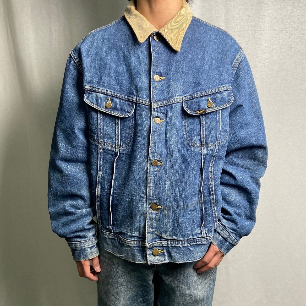 Lee 70s 前期 USA製 101LJ STORM RIDER 60-70s lee リー ストーム 