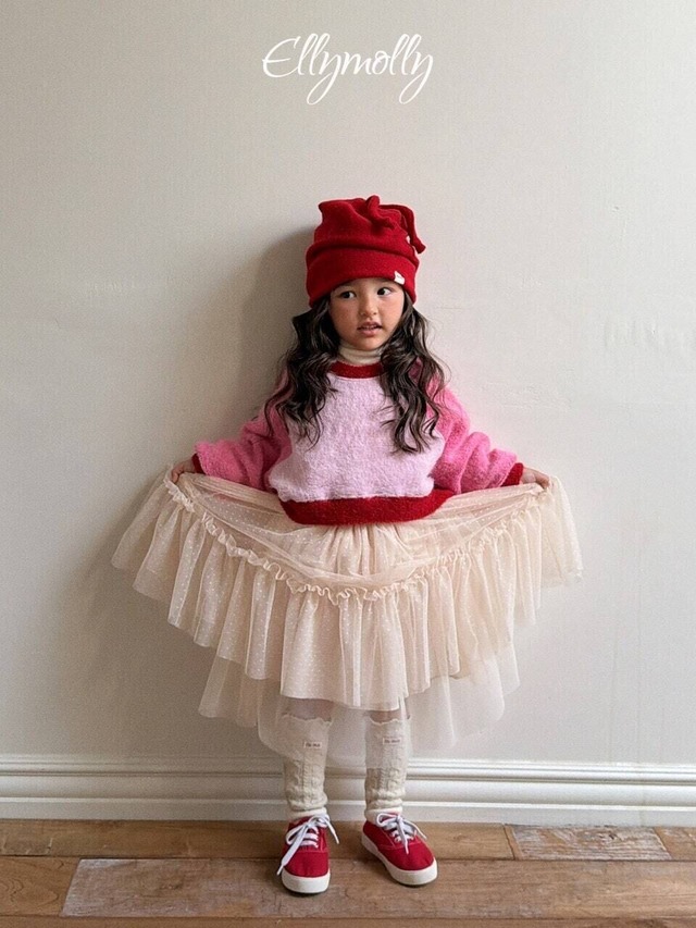 【 ELLY MOLLY / 予約 】Ssollasya skirt
