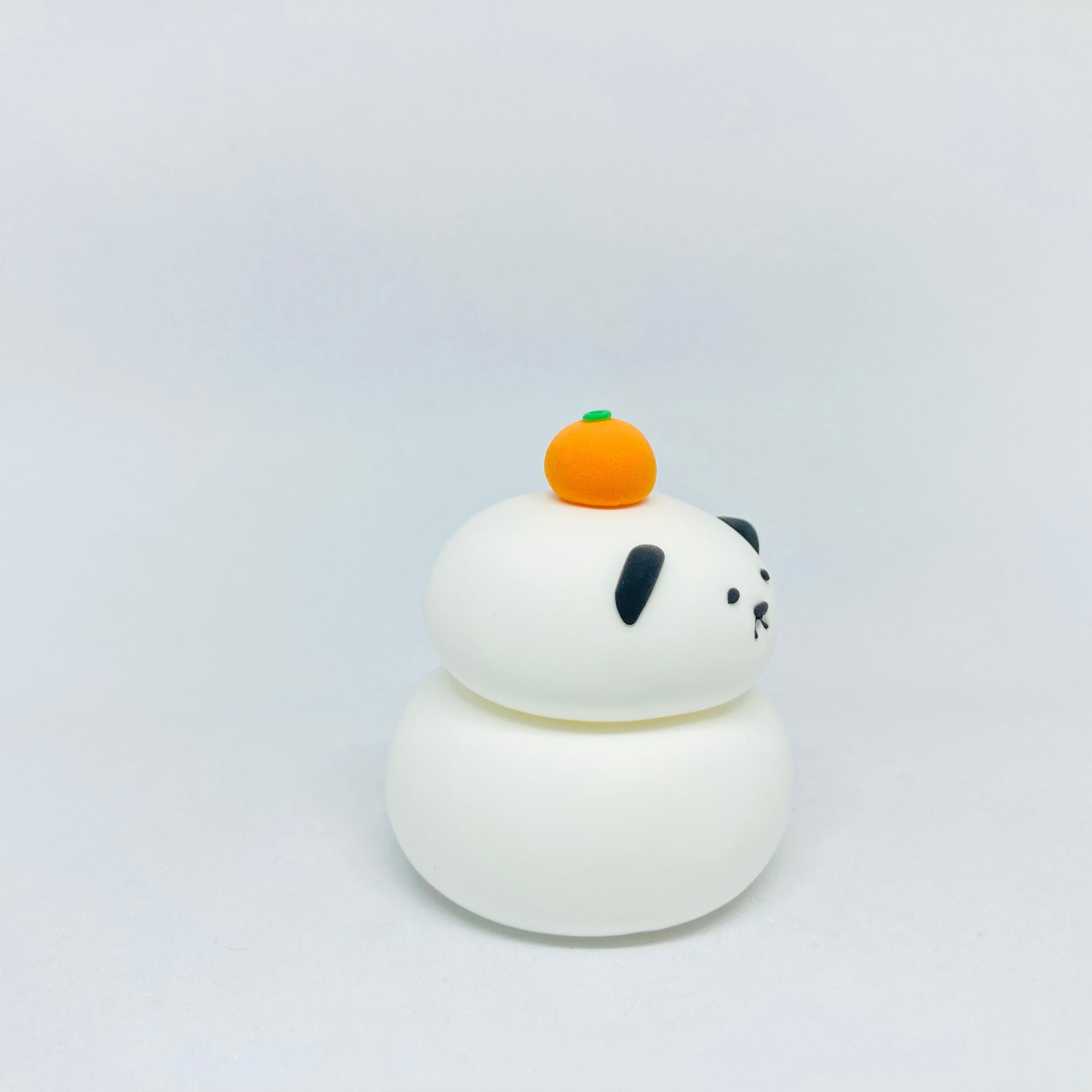 鏡餅パンダ / 紙粘土 / カトコト