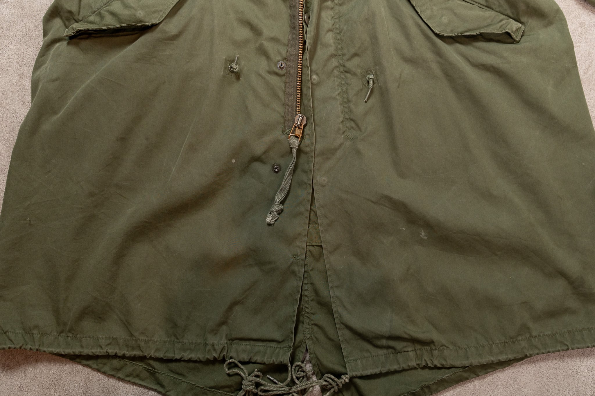 MEDIUM】 U.S.Army M-65 Field Parka Shell アメリカ軍 M65 フィッシュ