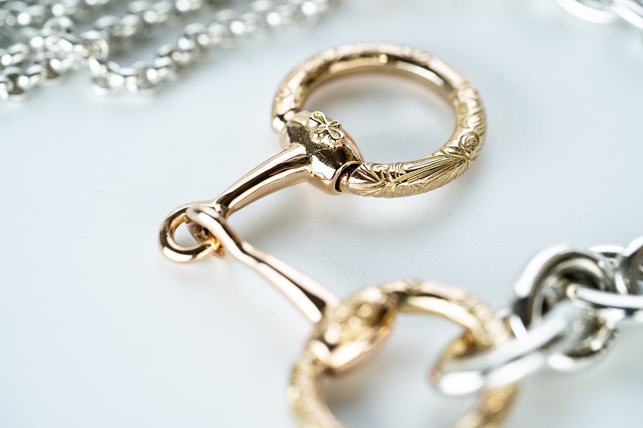 C-036SP (K18yellow and K18 rose gold combination) | WAKAN SILVER