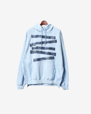 Needle Graffiti Hoodie -L.blue <LSD-BA1T12>