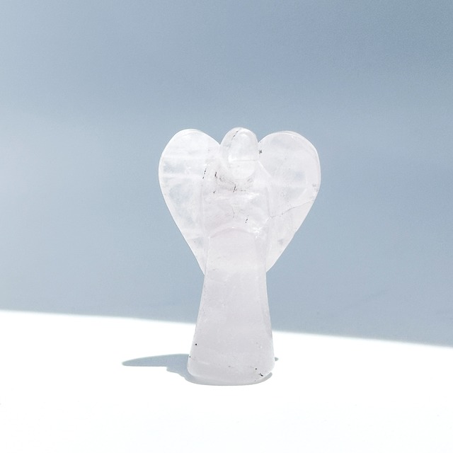 ローズクォーツ ミディアムエンジェル 01◇ Rose Quartz Angel ◇天然石・鉱物・パワーストーン・インテリア