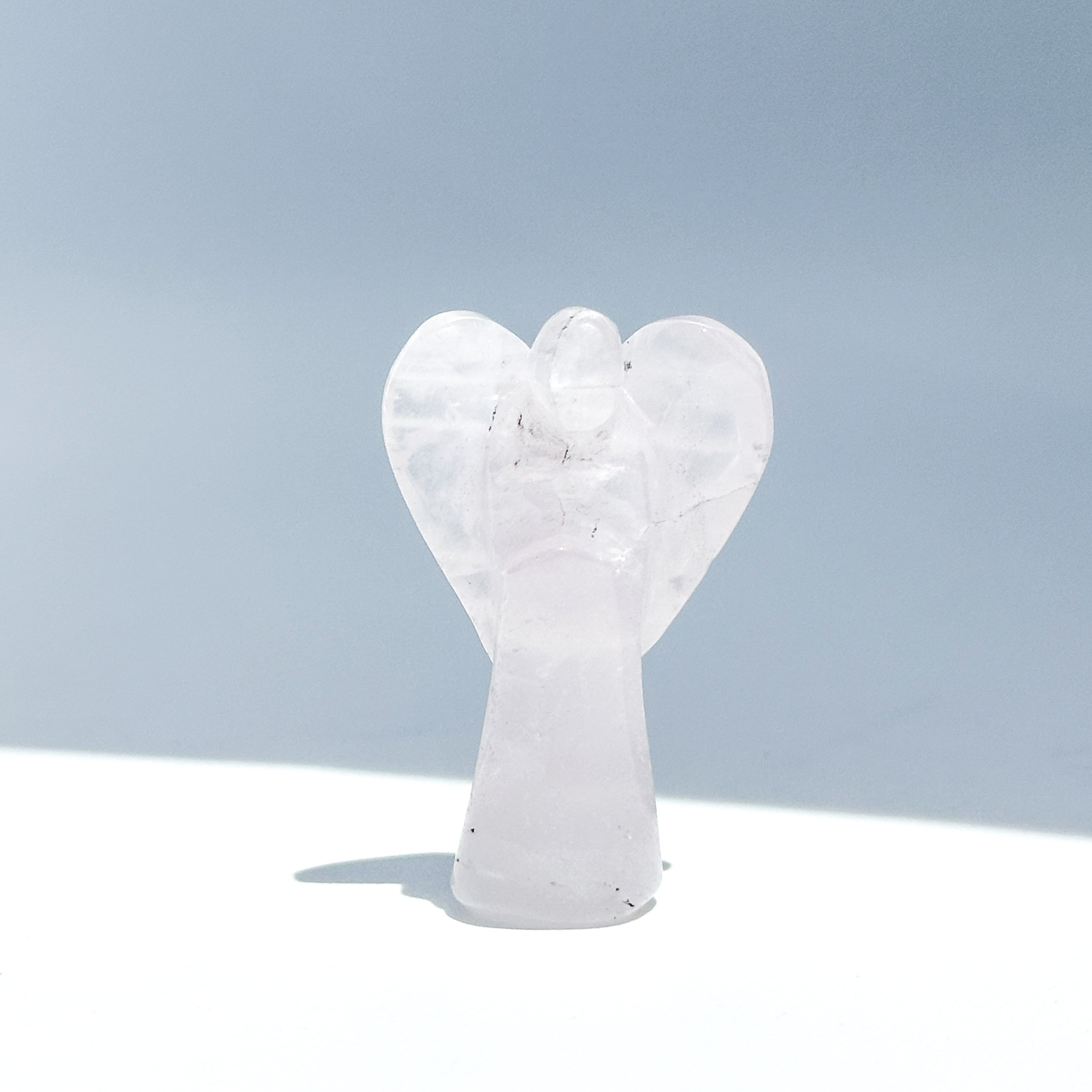 ローズクォーツ ミディアムエンジェル 01◇ Rose Quartz Angel ◇天然石・鉱物・パワーストーン・インテリア