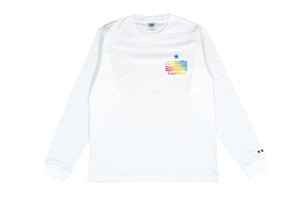 【star logo rainbow long sleeve】