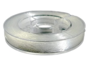 【人気】(SAJ)テグス糸 ナイロン製 透明 0.3mm 40m巻