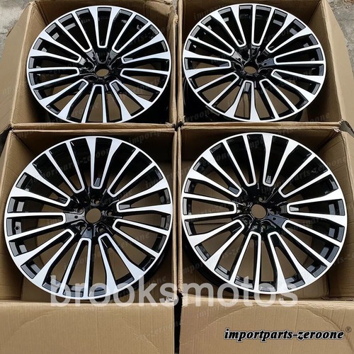 22インチ新品ブラックスタイルホイール 2016+ BMW G11 G12 7 シリーズ 730 740 750 適合 LI-1816