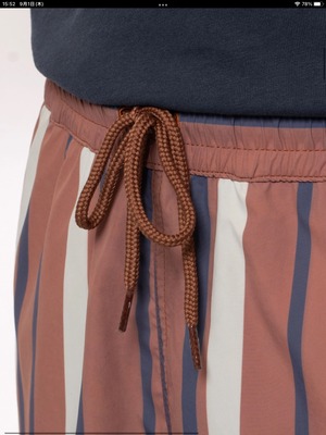Nudie jeans 2022 ヌーディージーンズ SUMMER COLLECTION  Swim Trunks Camping Multi