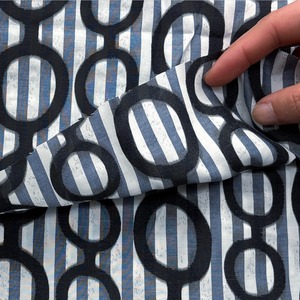 ★TC478◆2m◆綿ポリエステル混先染め生地◆マレファブ◆メガネ