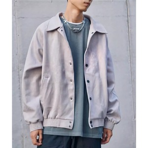 【DRIP4316】BNLS Solid Suede Loose Jacket