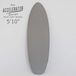 The Accelerator Design EVA SOFT BOARD 5'10" アクセルレーター ソフトボード サーフボード フューチャーフィンタイプ フィン標準セット 佐川急便で自宅まで配達 北海道および沖縄他離島は別途送料 グレー