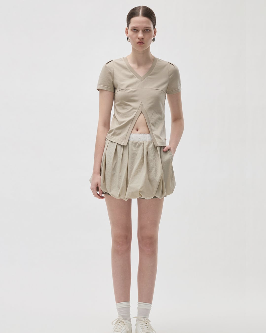 Balloon Mini Skirt