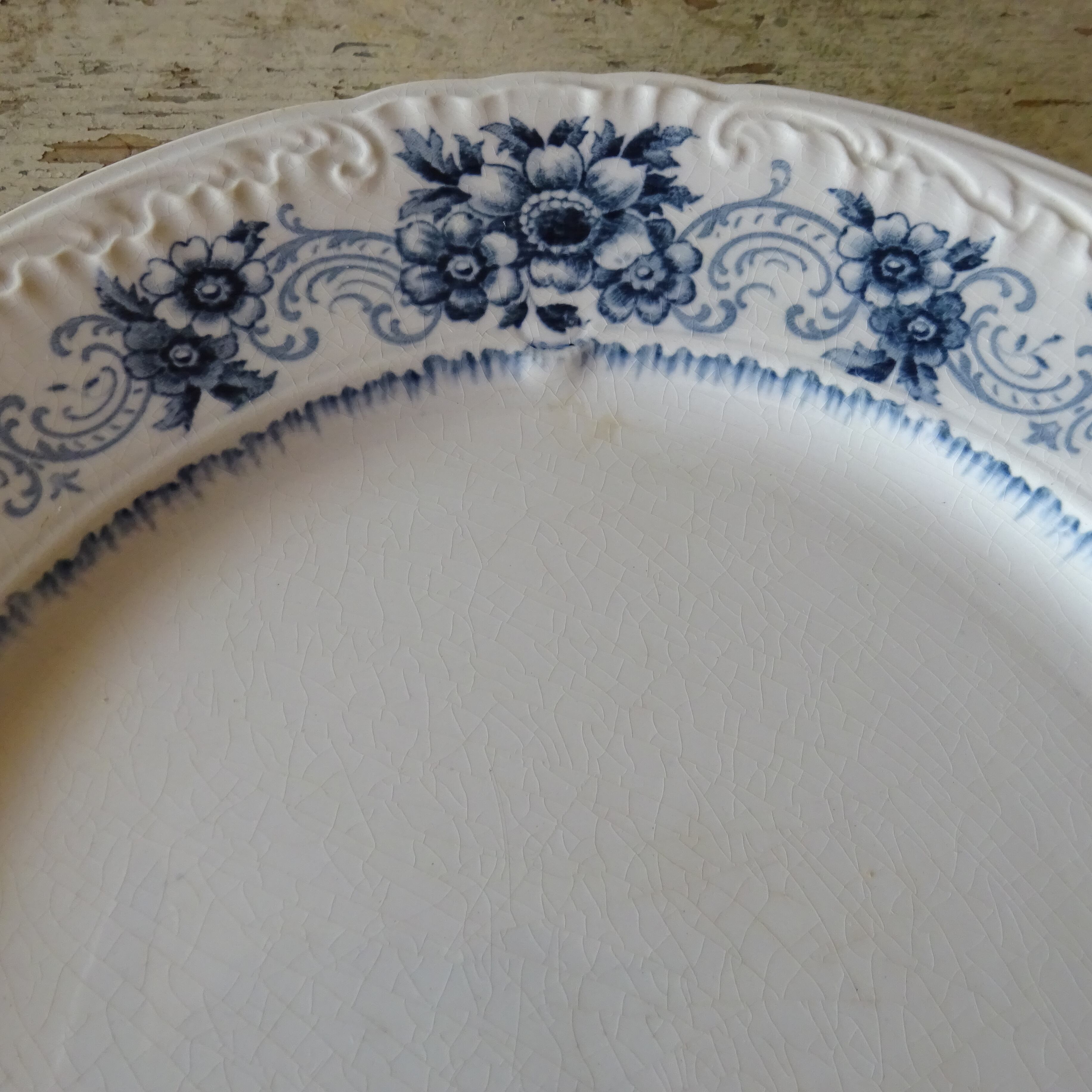 【 Nouveauté 】☆U & C SARREGUEMINES modèle《AÏDA》assiette plate (D)