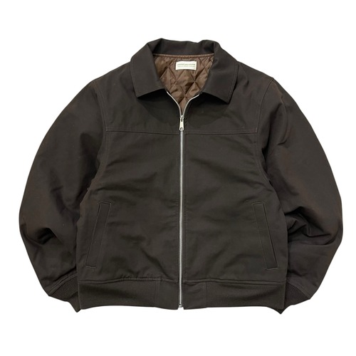 COMFORTABLE REASON / DUCK BOMBER JACKET BROWN