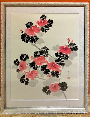 【千葉千香子】原画 「薔薇」