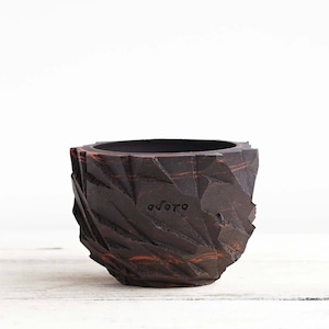 Premium by Odoro Wild Cutting Pot Black Marble S