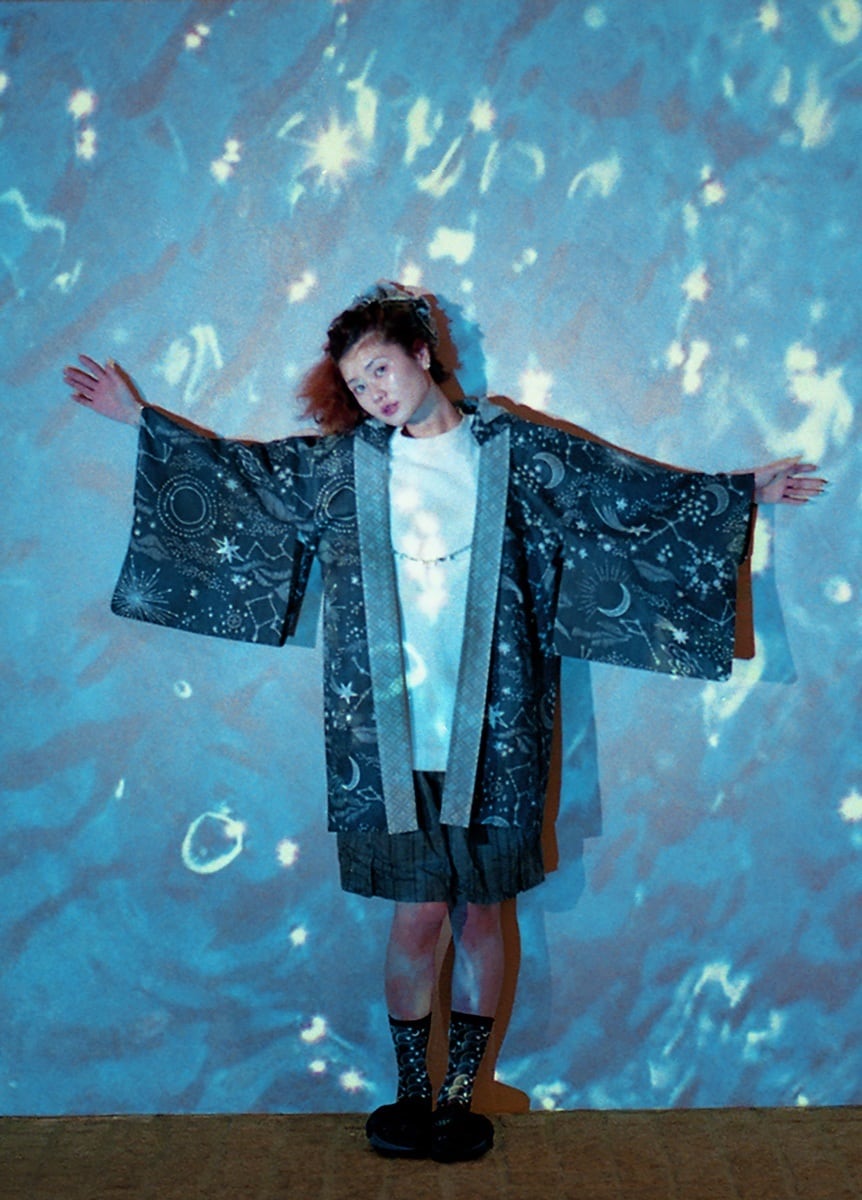 両面染ゆかた ゆかた / 両面染め / cosmo navy | KIMONO ARCH