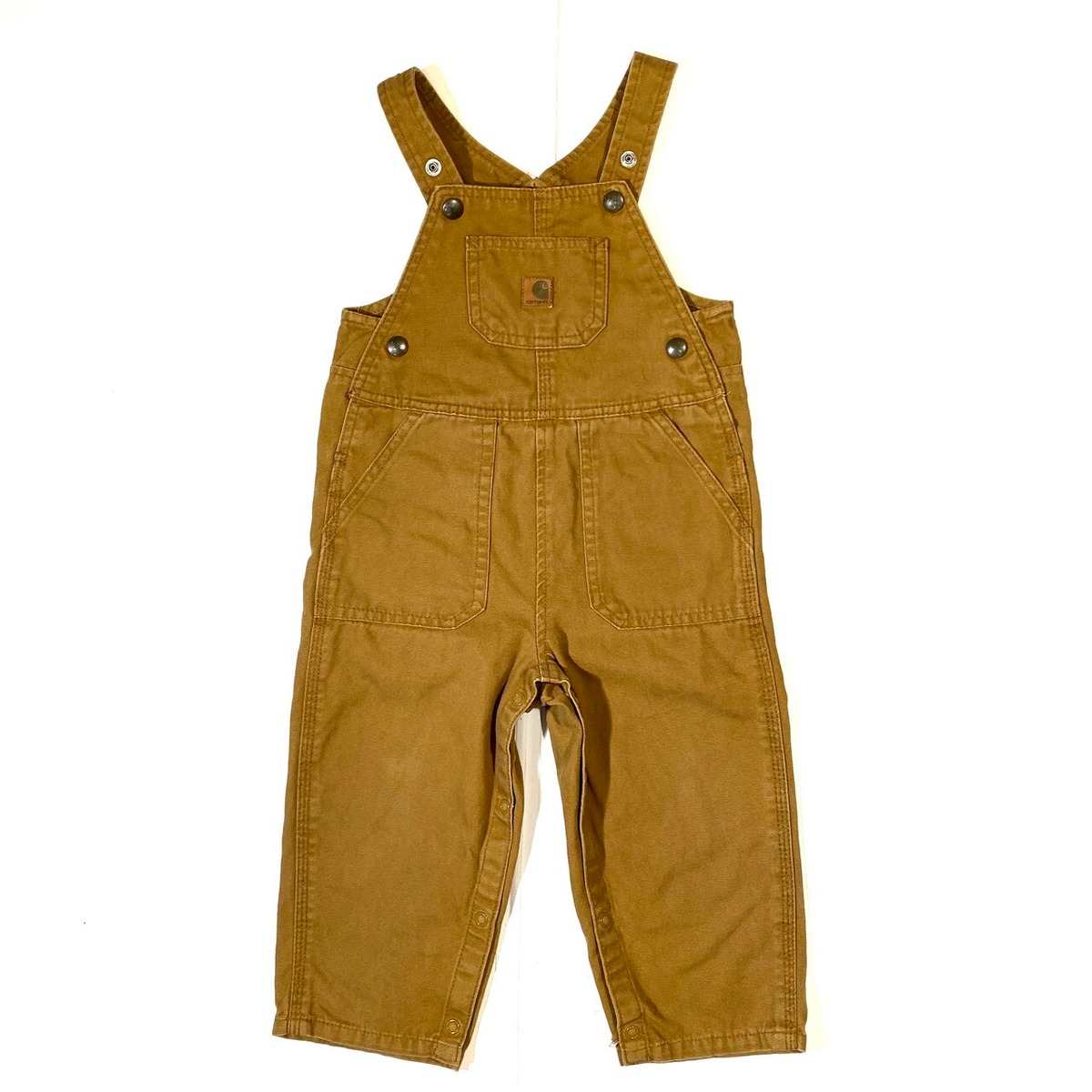 kids】カーハート オーバーオール キッズ 24months 90? 古着 