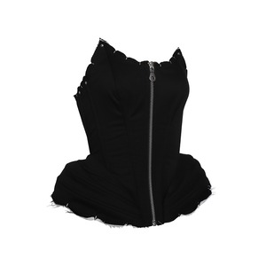 「Contract Dispute」Distressed twill corset