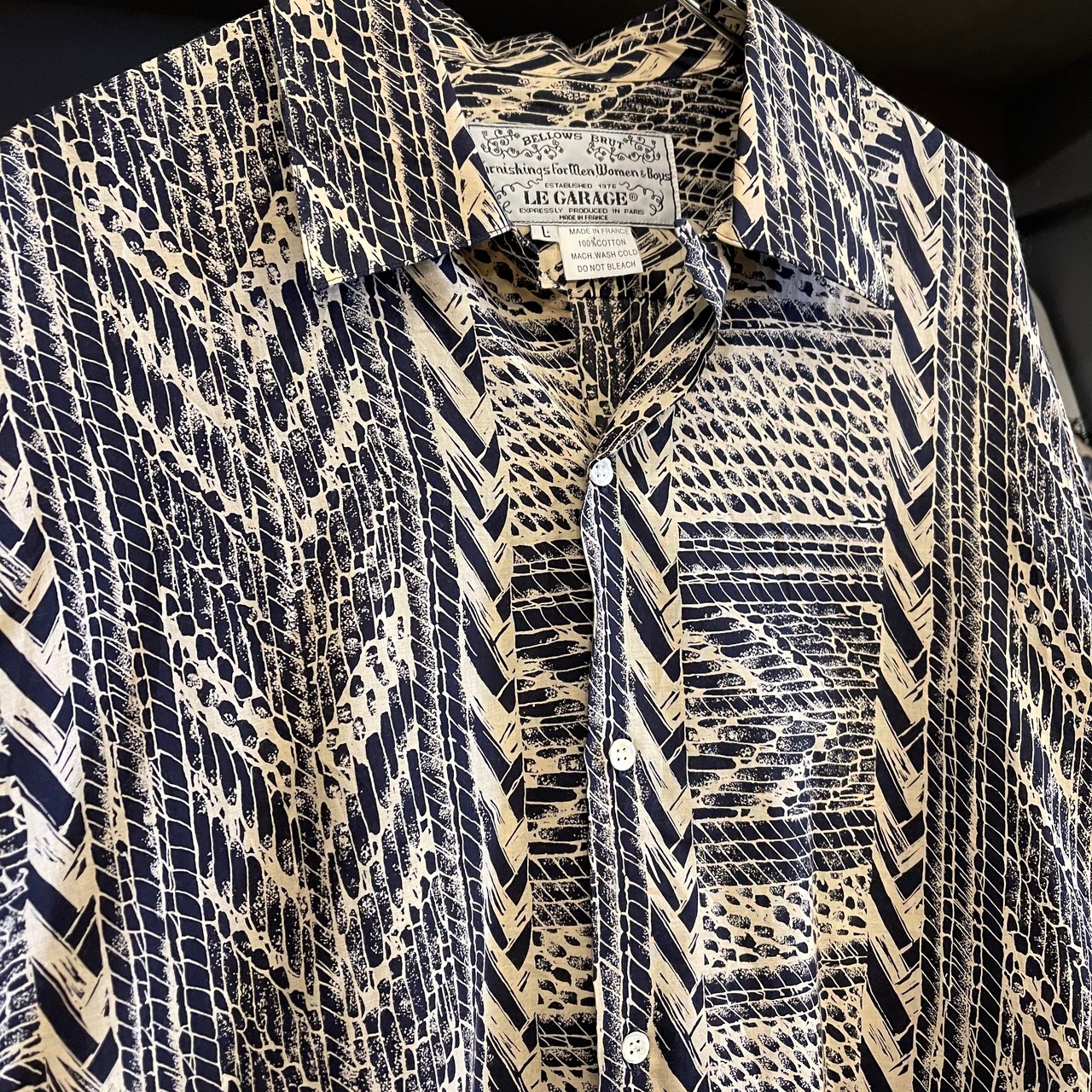 LE GARAGE L/S Open Collar Shirt | VOSTOK