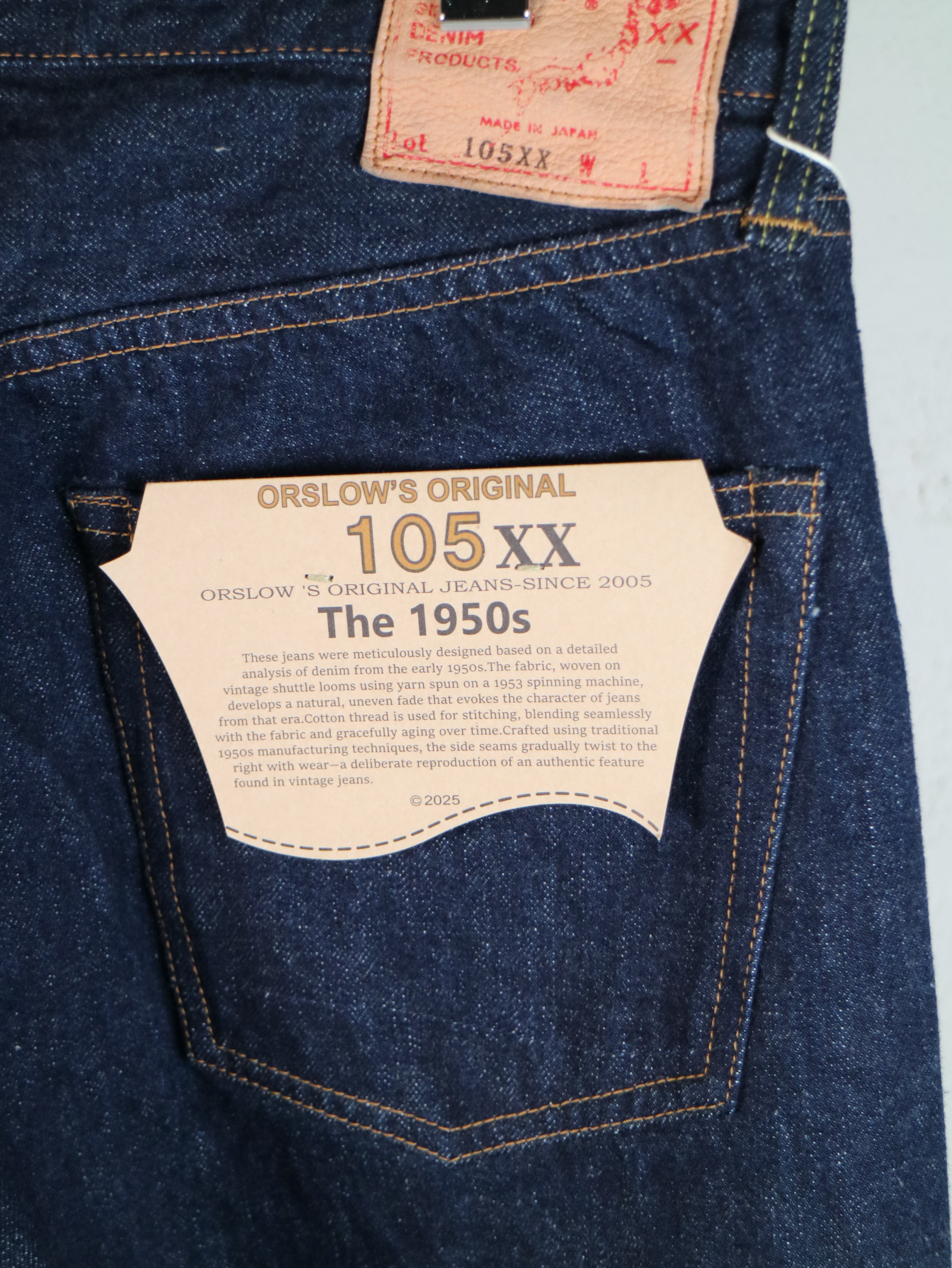 orslow（オアスロウ）105XX 1950セルビッチデニム | earnestroom