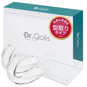【特価処分】Dr.Qolis正規品 マウスピース 2個セット (型取りタイプ) 専用ケース付き