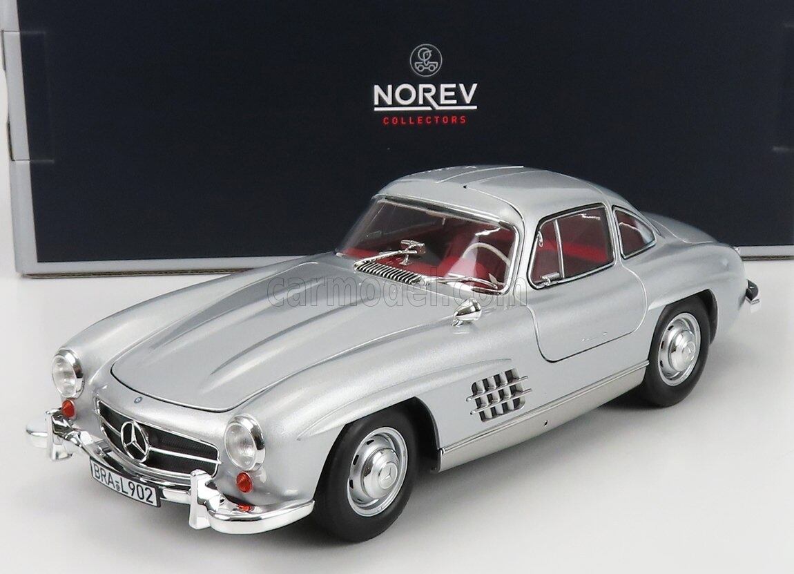 183850 ノレブ 1/18 メルセデス ベンツ 300 SL 1954 シルバー-