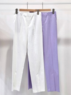 フロントスリットパンツ