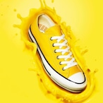 CHUCK TAYLOR LEATHER OX-YELLOW