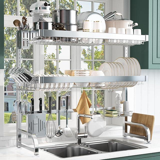 UTIMIU キッチンワゴン 天板付き キッチン ラック キッチン 収納 棚 キ