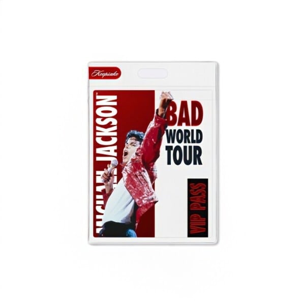 ⚡️SUPER LIMITED⚡️送料無料！【 Michael Jackson   ( マイケルジャクソン ) 】MICHAEL JACKSON Bad World Tour Keepsake Premiere Edition （1パック=4カード入）/ トレーディングカード / トレカ〚アメリカン雑貨 アメトイ〛