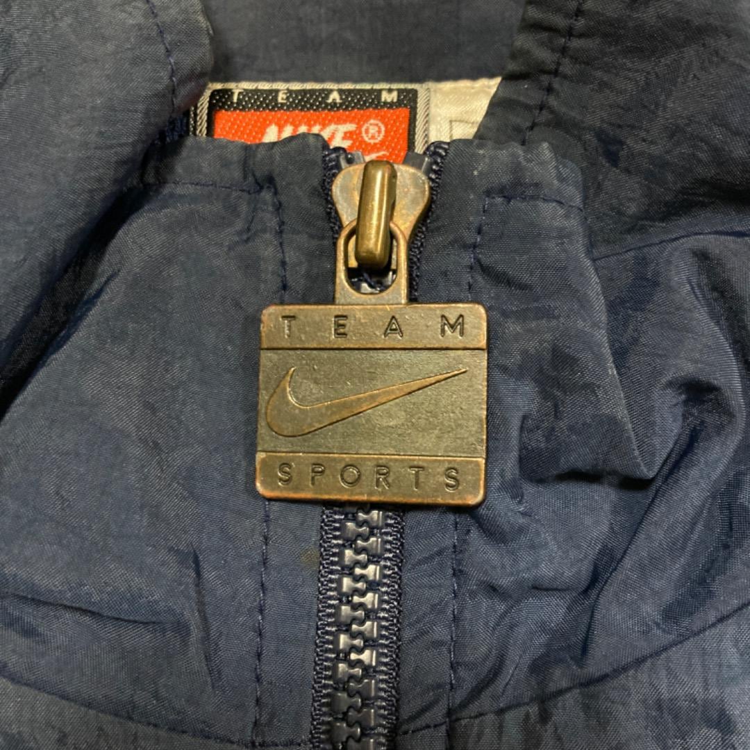 NIKE ナイキ ナイロンジャケット ヴィンテージ 2XL 紺 赤 12600 NIKE ナイキ ナイロンジャケット ヴィンテージ 2XL 紺 赤 12600 | fuufu