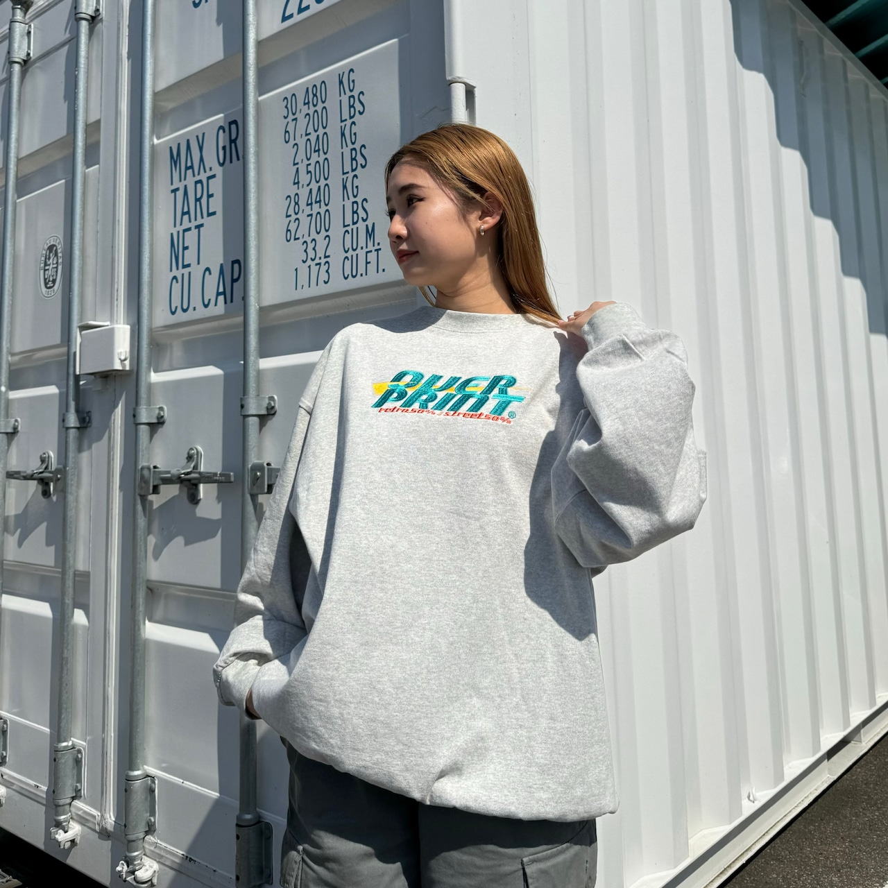 【over print】EMB EMB HERO Heavy LS Tee【オーバープリント】