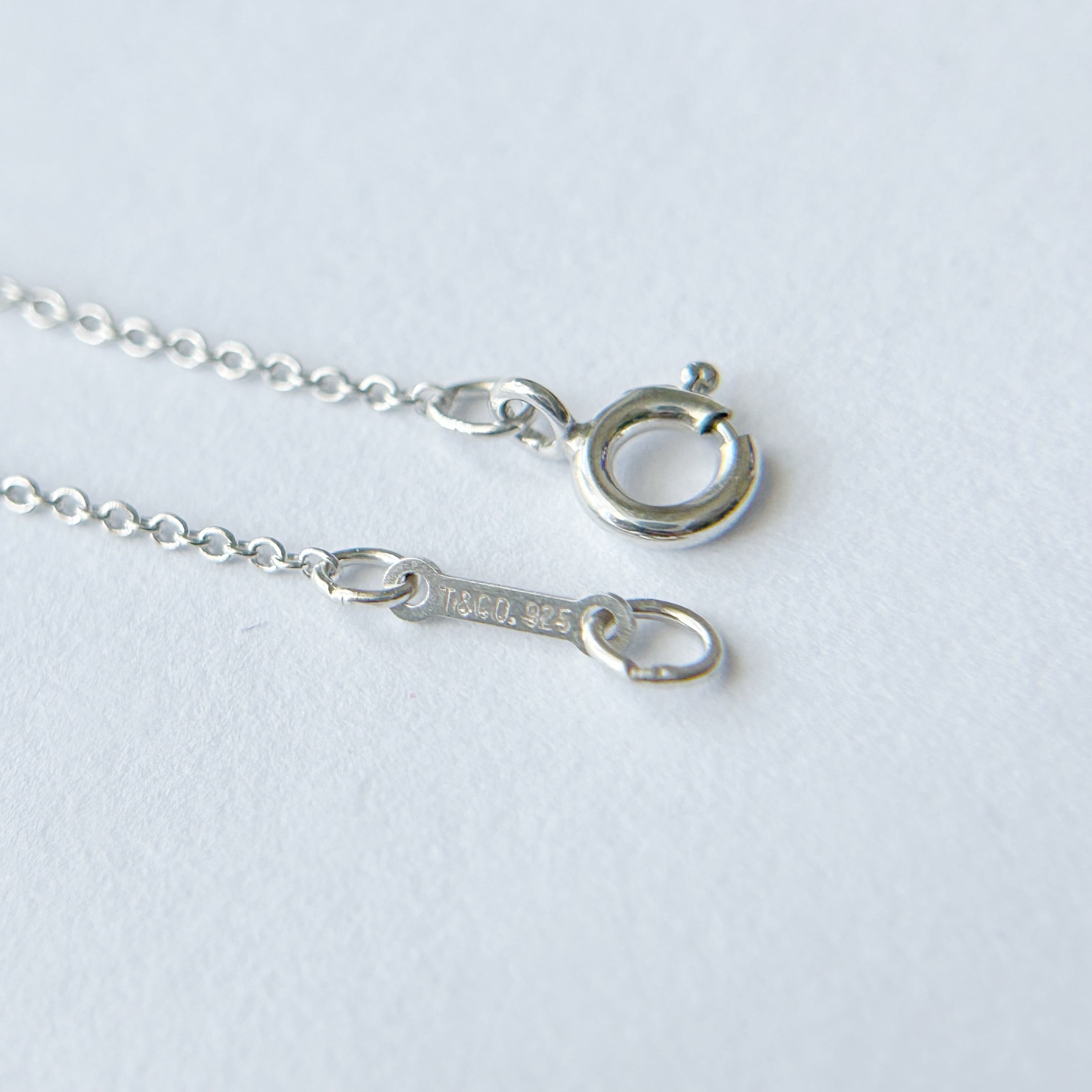 T7070】Tiffany&Co. cross necklace/silver925/ティファニー