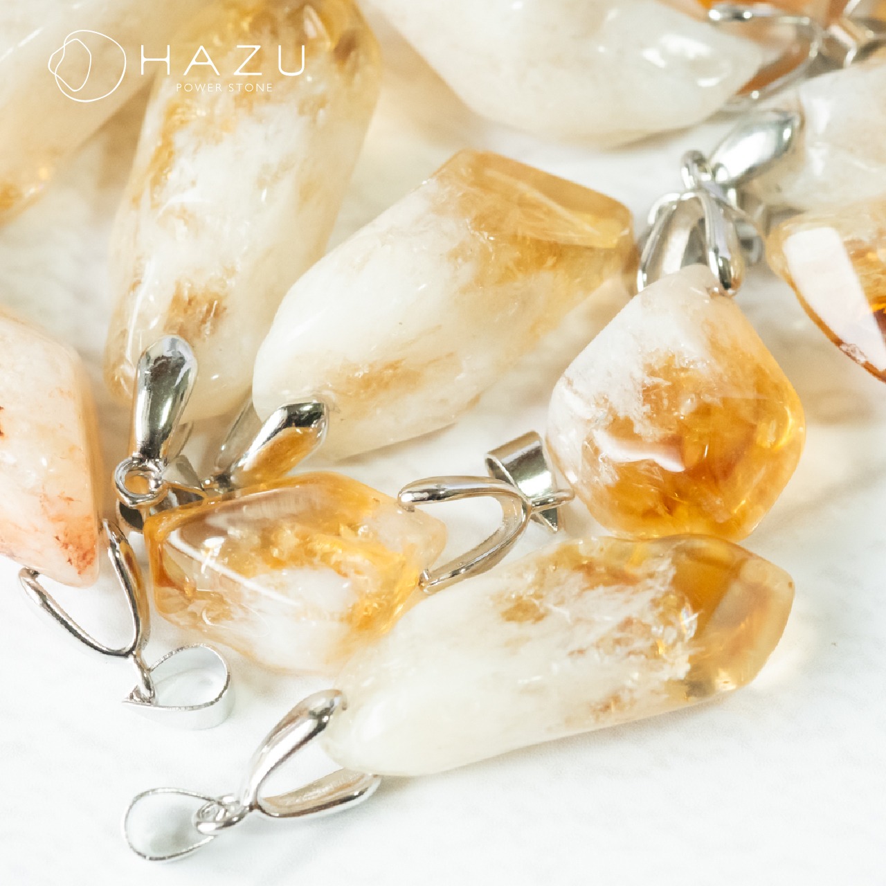 新春SALE☆シトリンネックレス