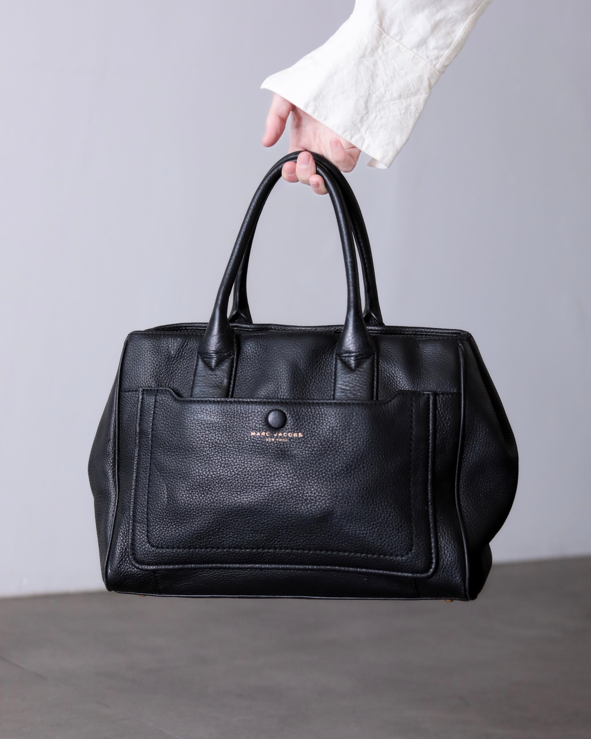MARC JACOBS leather mini boston bag 2way | oo vintage