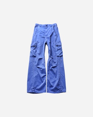 [999HUMANITY] ADVENTURE DYED CARGO PANTS (DAZZLING L.BLUE) 正規品  韓国 ブランド 韓国ファッション 韓国代行 999 ヒューマニティ HUMANITY 日本 店舗
